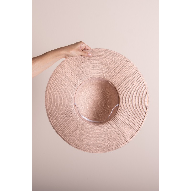 Juleeze Women's Hat Pink Paper straw