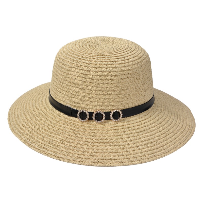 Juleeze Women's Hat Beige Paper straw