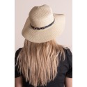 Juleeze Women's Hat Beige Paper straw