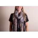 Juleeze Printed Scarf 90x180 cm Orange