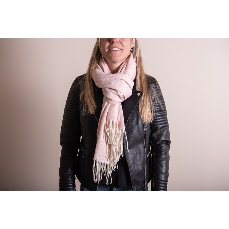 Juleeze Winter Scarf Women 68x180 cm Pink