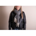 Juleeze Winter Scarf Women 68x180 cm Black