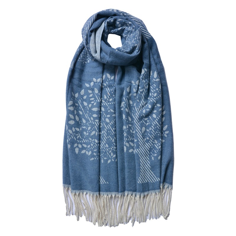 Juleeze Winter Scarf Women 68x180 cm Blue