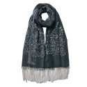 Juleeze Sciarpa invernale da donna 68x180 cm Nero