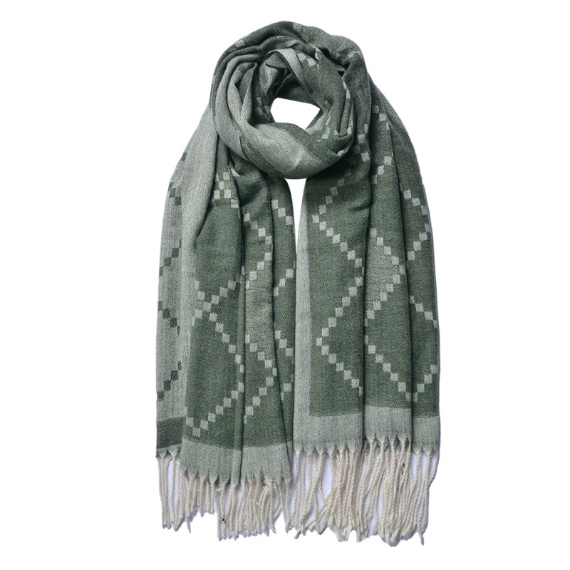 Juleeze Sciarpa invernale da donna 68x180 cm Verde