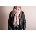 Juleeze Winterschal Damen 68x180 cm Rosa