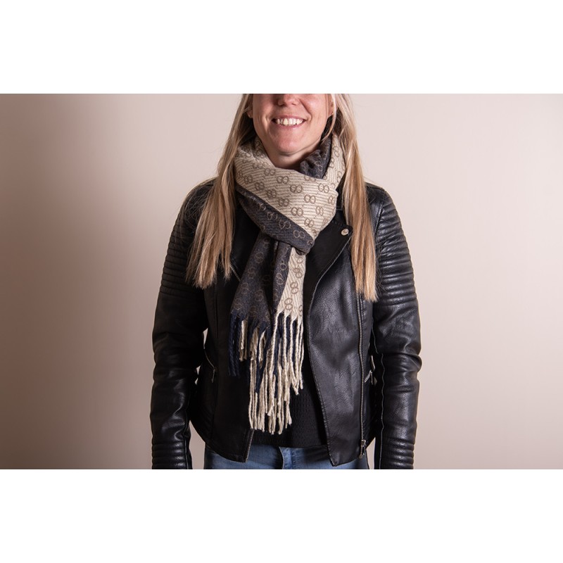 Juleeze Winter Scarf Women 65x180 cm Grey