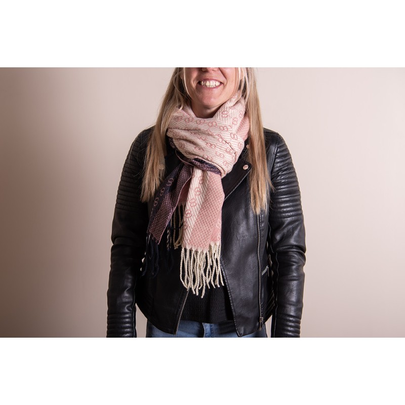 Juleeze Winterschal Damen 65x180 cm Rosa