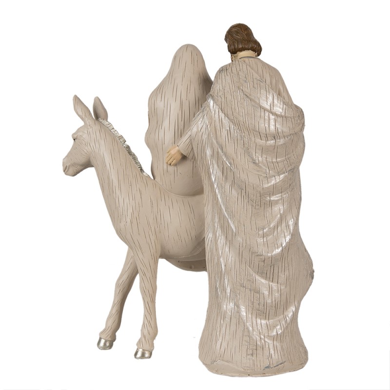Clayre & Eef Figurine Nativity Scene 32 cm Beige Polyresin