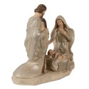 Clayre & Eef Figurine Nativity Scene 23 cm Beige Polyresin