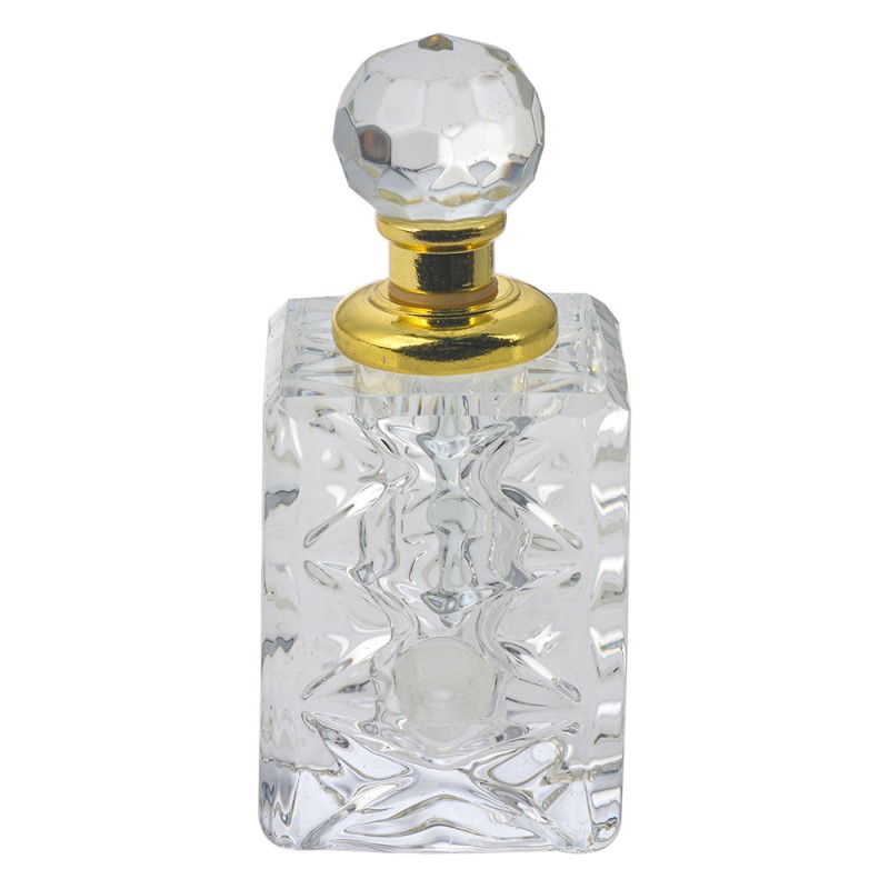 Melady Perfume Bottle 3x3x7 cm Glass Square