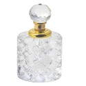 Melady Parfumflasche 4x3x7 cm Glas Rund