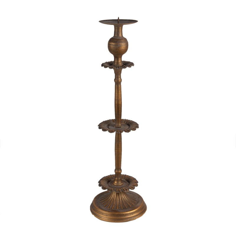 Clayre & Eef Candelabro 43 cm Color rame Ferro