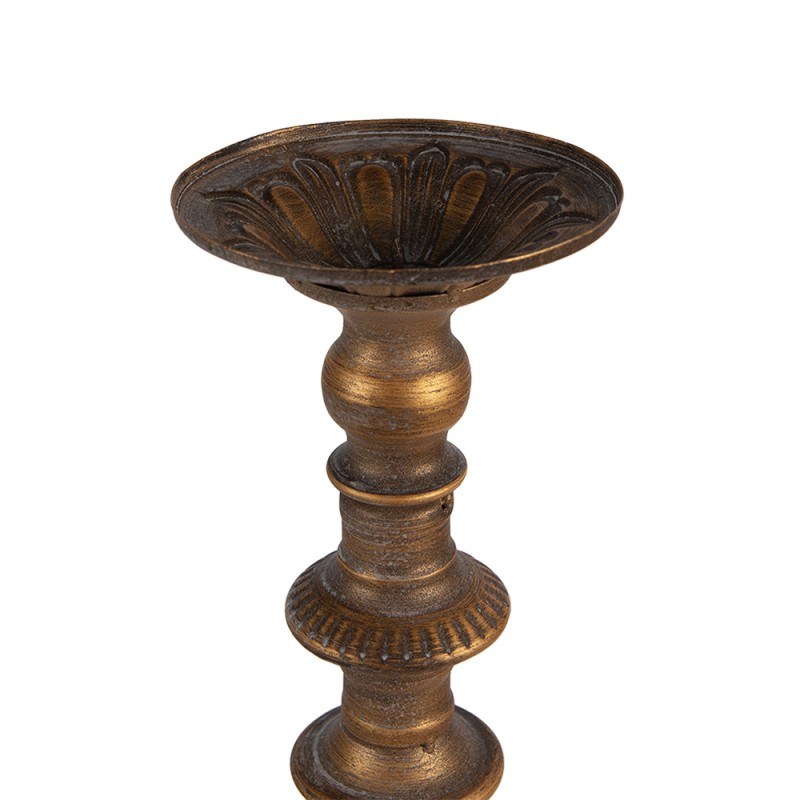 Clayre & Eef Candelabro 43 cm Color rame Ferro