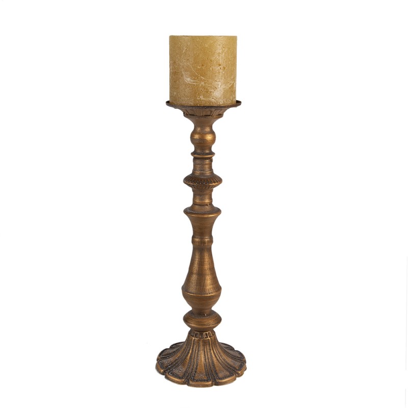 Clayre & Eef Candelabro 43 cm Color rame Ferro