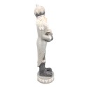 Clayre & Eef Statuetta Babbo Natale  82 cm Color argento Poliresina