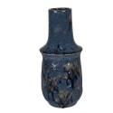 Clayre & Eef Vaso  Ø 13x30 cm Blu Ceramica