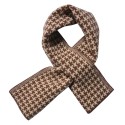 Juleeze Winter Scarf Women 15x85 cm Brown Beige