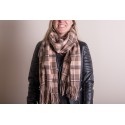 Juleeze Winter Scarf Women 70x180 cm Pink Diamond