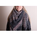 Juleeze Winter Scarf Women 130x130 cm Grey