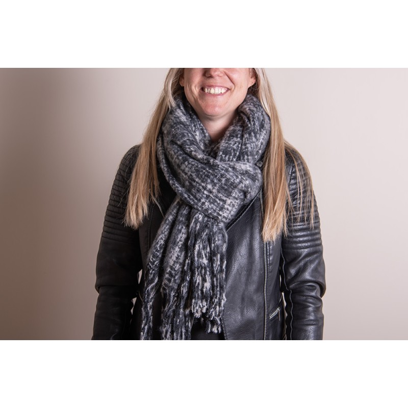 Juleeze Winter Scarf Women 40x185 cm Grey