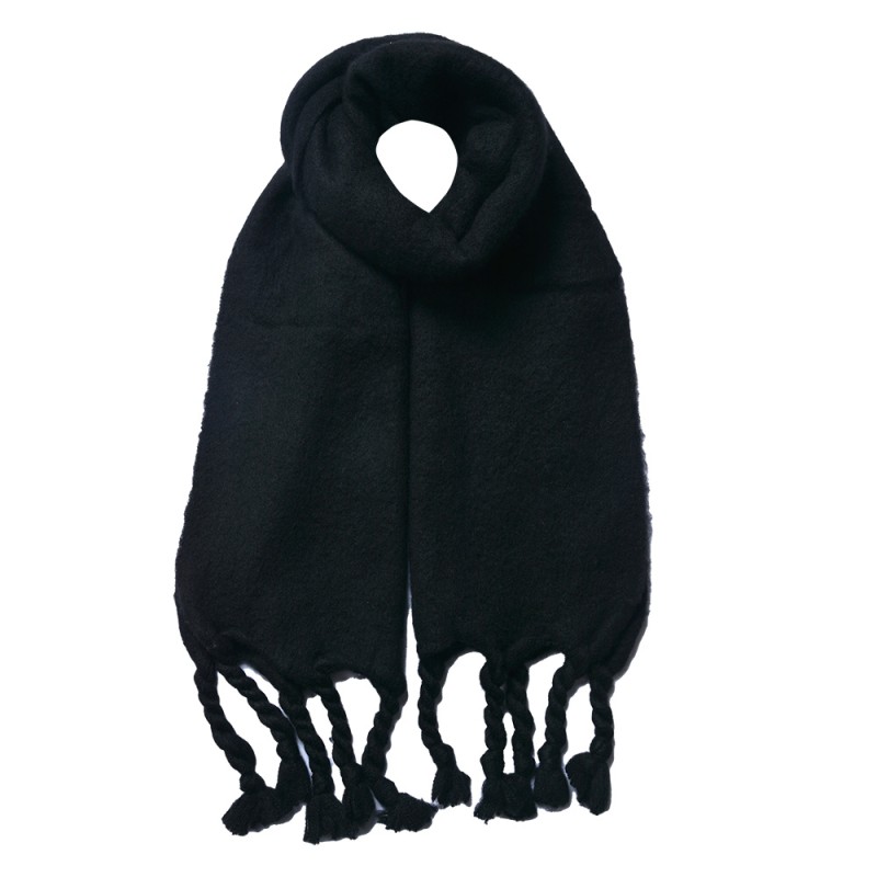 Juleeze Winter Scarf Women 40x200 cm Black