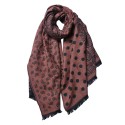 Juleeze Winter Scarf Women 65x190 cm Pink