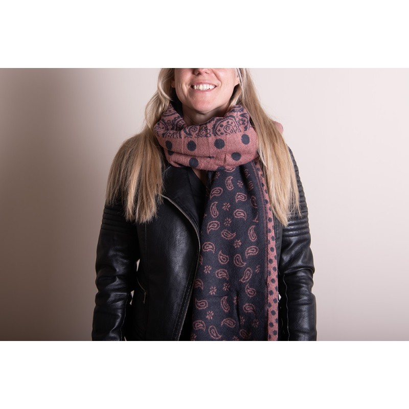 Juleeze Winter Scarf Women 65x190 cm Pink