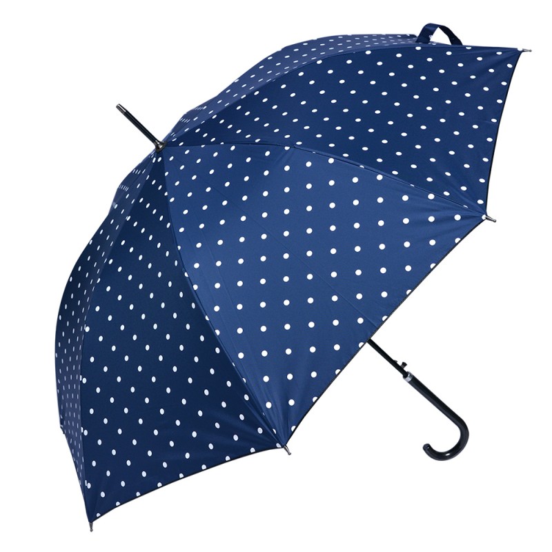 Juleeze Parapluie pour adultes Ø 98 cm Bleu Polyester Points