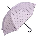 Juleeze Parapluie pour adultes Ø 98 cm Rose Polyester Points