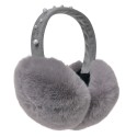 Juleeze Earmuffs for Girls Grey Polyester