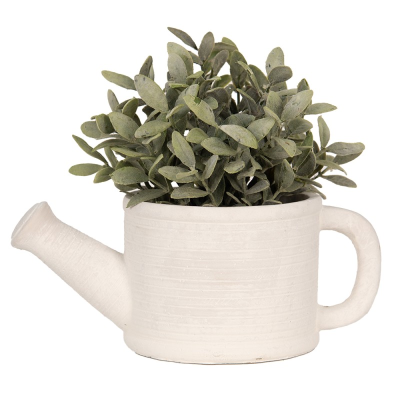 Clayre & Eef Planter Watering Can 27x15x11 cm Grey Stone