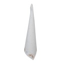 Clayre & Eef Asciugamani da cucina 50x70 cm Bianco Marrone  Cotone Coniglio