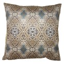 Clayre & Eef Cushion Cover 45x45 cm Brown Green Polyester