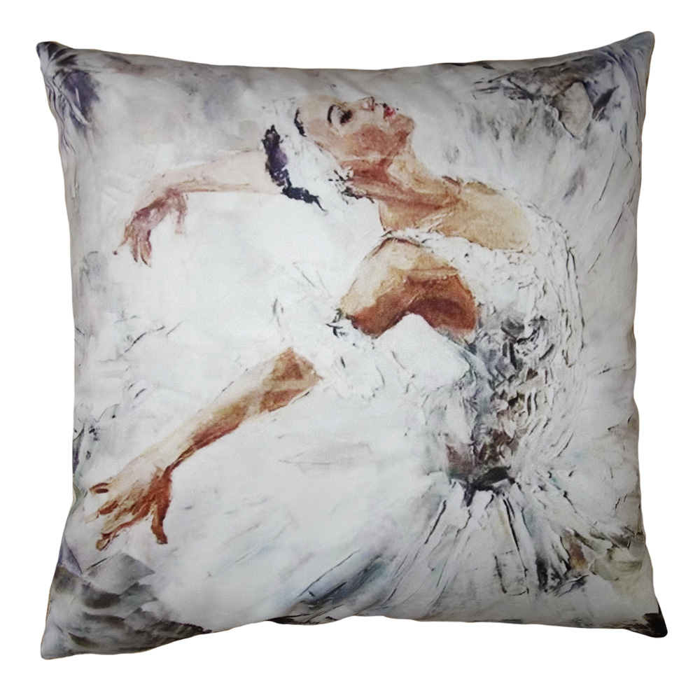 Kussenhoes 45X45 Cm Wit Polyester-image