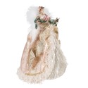 Clayre & Eef Christmas Decoration Angel 40 cm Pink Gold colored Plastic