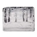 Clayre & Eef Tagesdecke 130x170 cm Grau Polyester Baum