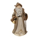 Clayre & Eef Figur Weihnachtsmann 34 cm Braun Polyresin