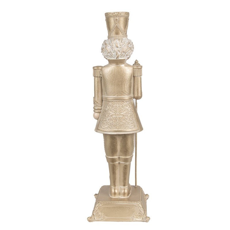 Clayre & Eef Statuetta Schiaccianoci 32 cm Color oro Poliresina