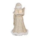 Clayre & Eef Statuetta Babbo Natale  32 cm Color oro Poliresina