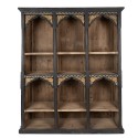 Clayre & Eef Bookcase 152x40x193 cm Black Wood