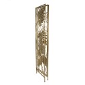 Clayre & Eef Room Divider 124x2x181 cm Gold colored Iron Leaves