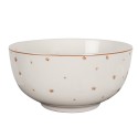 Clayre & Eef Soup Bowl 500 ml White Brown Porcelain Cats
