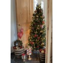 Clayre & Eef Kerstdecoratie Beeld  Cadeau 46 cm Goudkleurig Polyresin
