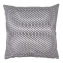 Clayre & Eef Cushion Cover 45x45 cm Grey White Polyester Deer