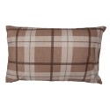 Clayre & Eef Cushion Cover 30x50 cm Beige Brown Polyester Merry Christmas