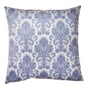 Clayre & Eef Cushion Cover 45x45 cm White Blue Polyester