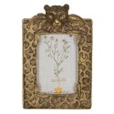 Clayre & Eef Photo Frame 10x15 cm Gold colored Polyresin