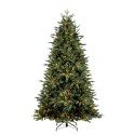 Clayre & Eef Christmas Tree Ø 119x210 cm Green Plastic