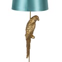 Clayre & Eef Stehlampe Papagei Ø 40x120 cm  Goldfarbig Kunststoff